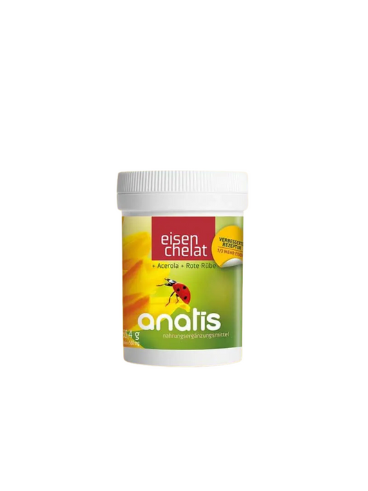 Anatis - Iron Chelate + Beetroot + Acerola – Highly bioavailable iron with natural vitamin C