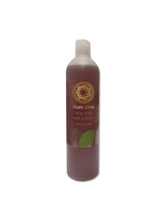 Kurt Tepperwein - Vital Ion Hair & Body Shower Gel - Coffee | Alkaline body care with organic coffee and CBD