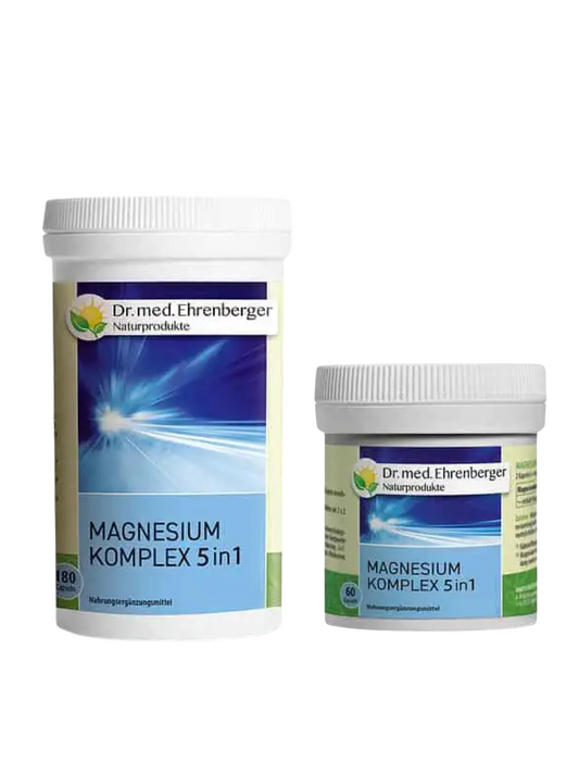 Dr. Ehrenberger Magnesium Complex 5 in 1 – Optimal energy & muscle function