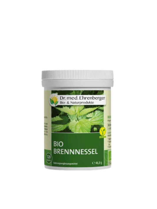 Dr. Ehrenberger - Brennnessel BIO Kapseln | Gelenke, Nieren, Haut