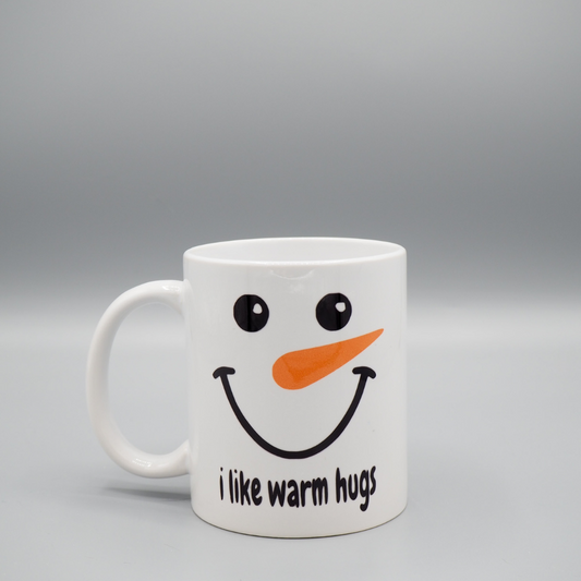"I like warm hugs" Wintermug - Christmasmug - 325 ml