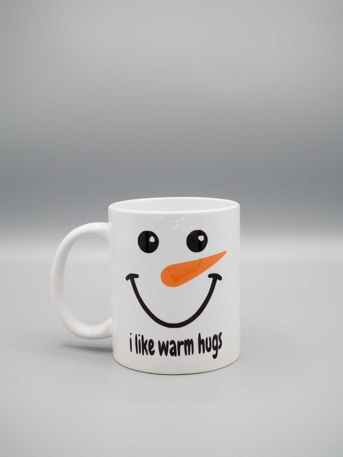 "I like warm hugs" Wintertasse - Weihnachtstasse - 325 ml