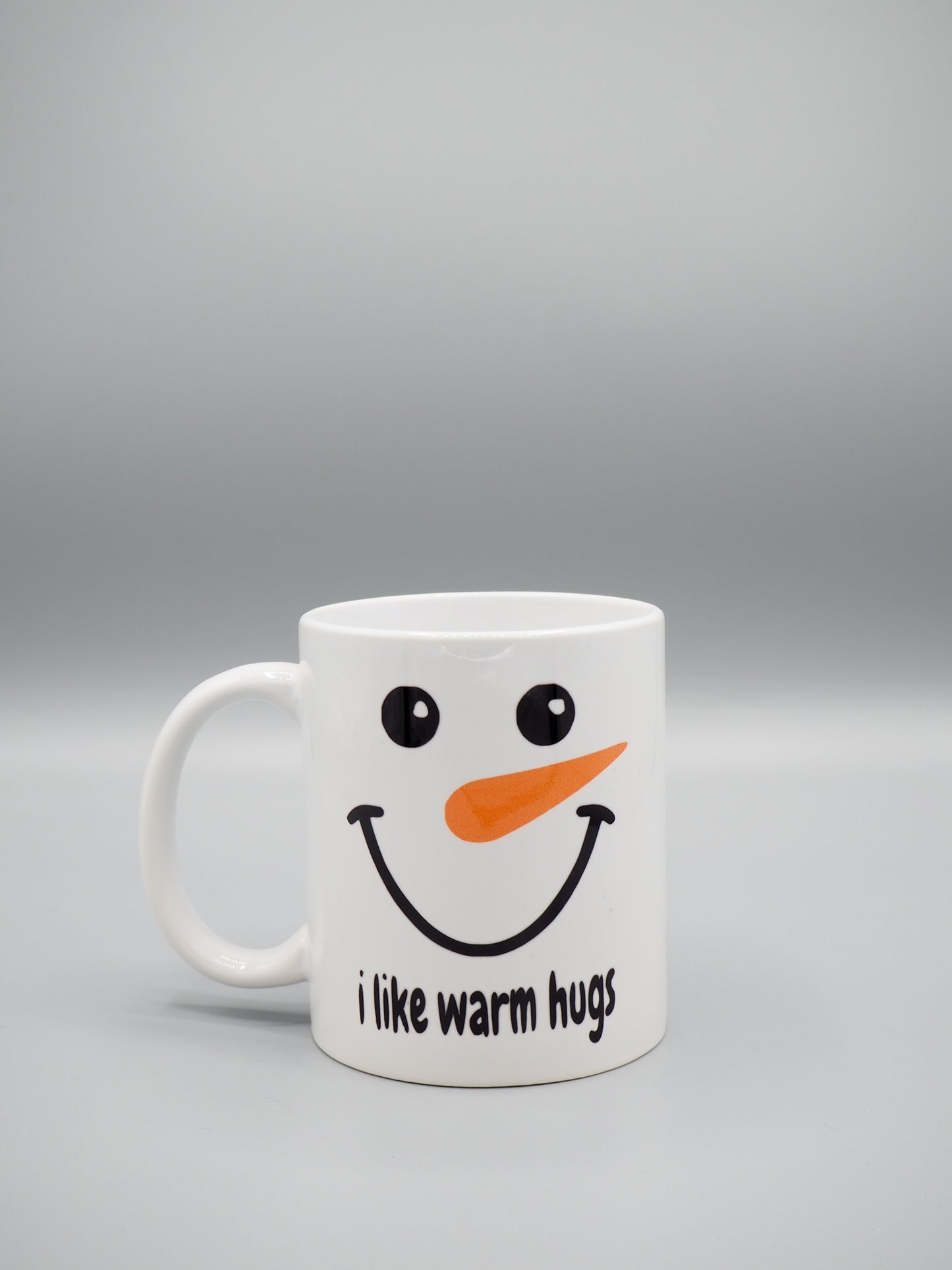 "I like warm hugs" Wintertasse - Weihnachtstasse - 325 ml