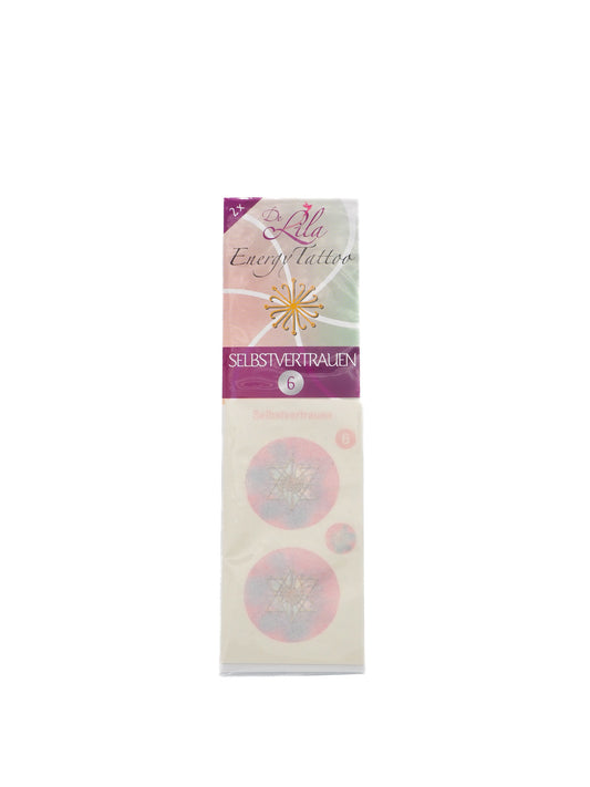 DeLila® Energy Tattoo - 6 - Self-confidence | More self-confidence & inner strength