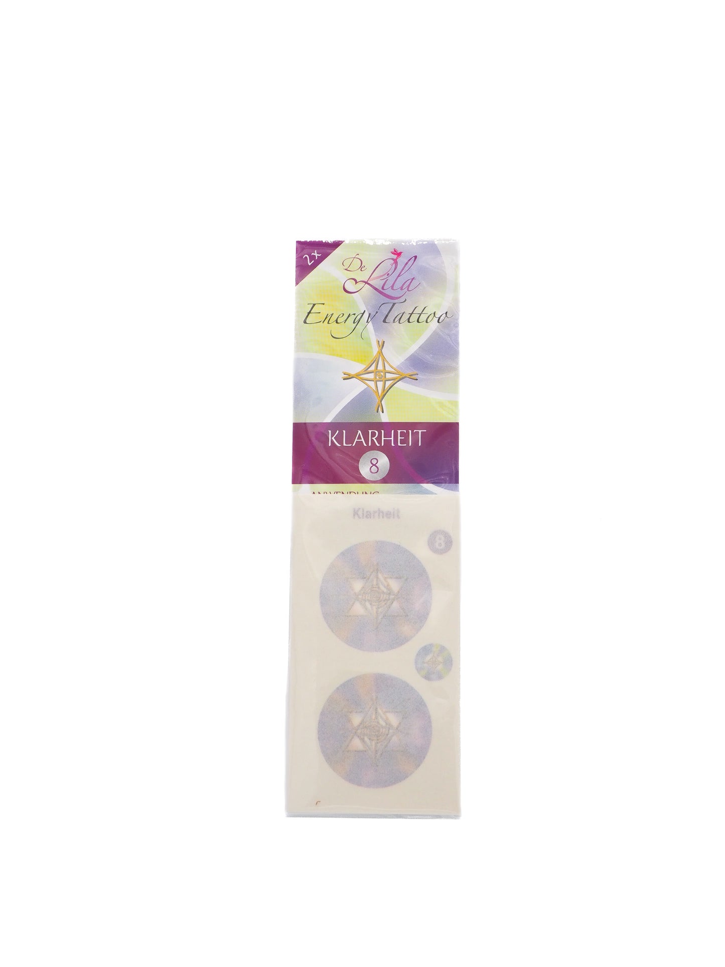 DeLila® Energy Tattoo - 8 - Clarity | Inner Peace | Focus