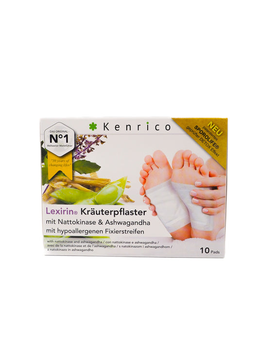 Kenrico® ABM Kräuterpflaster mit Agaricus Blazei Murill | Natürliche Entgiftung & Immunstärkung