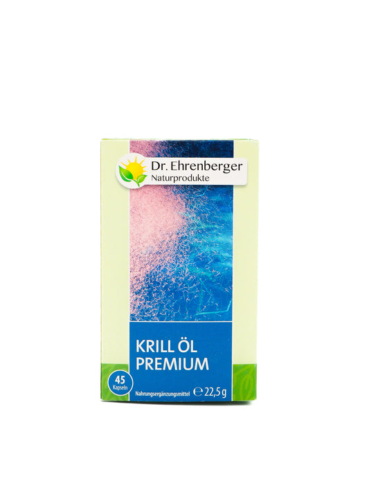 Dr. Ehrenberger - Krill Öl Premium Kapseln | Herzgesundheit, Entzündungen