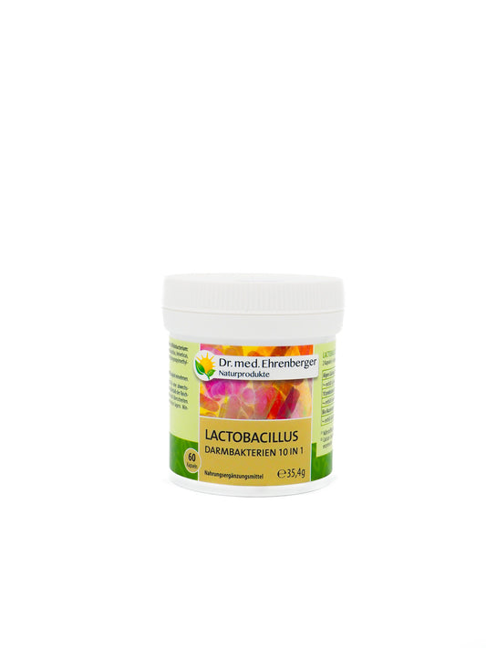 Dr. Ehrenberger - Lactobacillus Intestinal Bacteria 10 in 1 Capsules