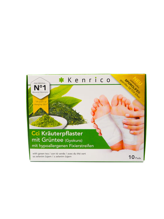Kenrico® Cci Kräuterpflaster mit Grüntee (Gyokuro) | Senken Sie Ihren Cholesterinspiegel