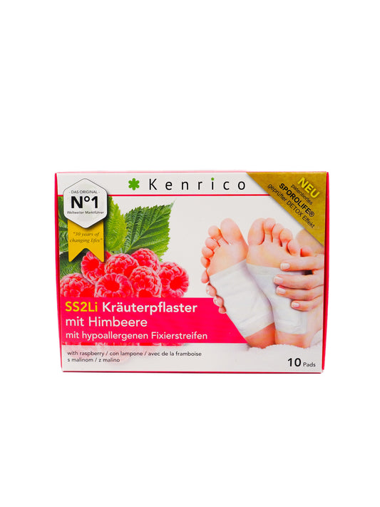 Kenrico® SS2Li Kräuterpflaster mit Himbeere | Für ein entspanntes Wohlbefinden
