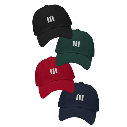 Engelszahl 111 - Baumwoll Kappe - Gestickt