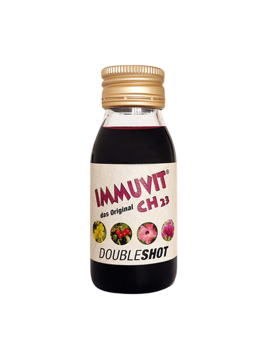 Kurt Tepperwein - IMMUVIT CH23 Doubleshot – 32-Tage Intensivkur | Hochkonzentrierter Pflanzen-Shots (32 x 60 ml)
