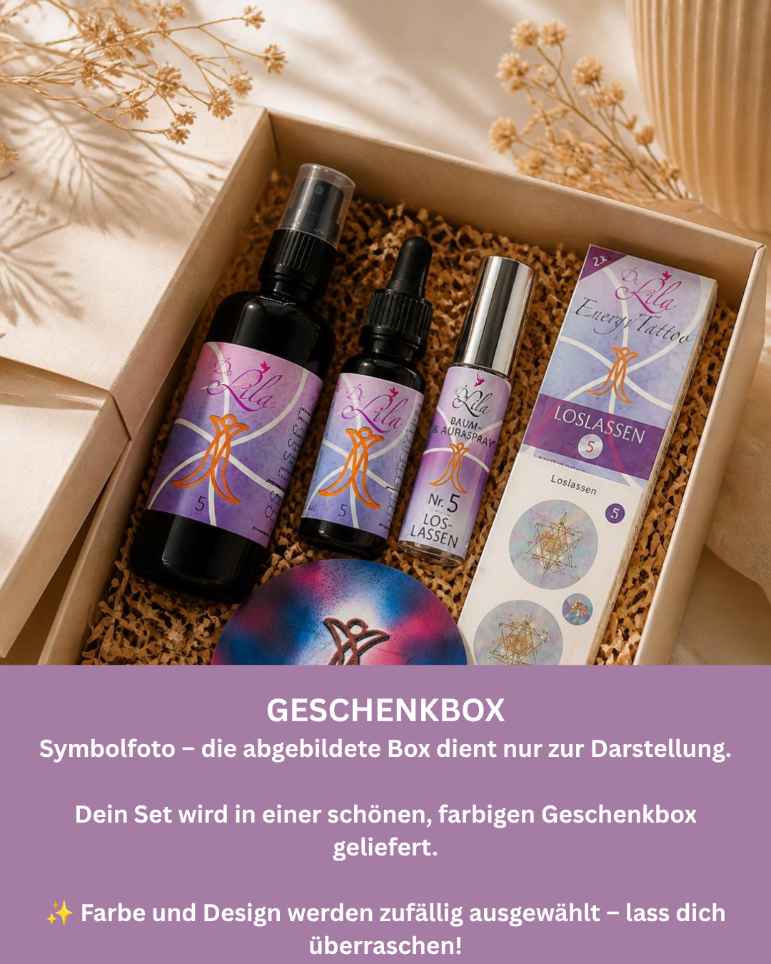 DeLila® LEBENSTHEMEN SET - Thema 5 - Loslassen
