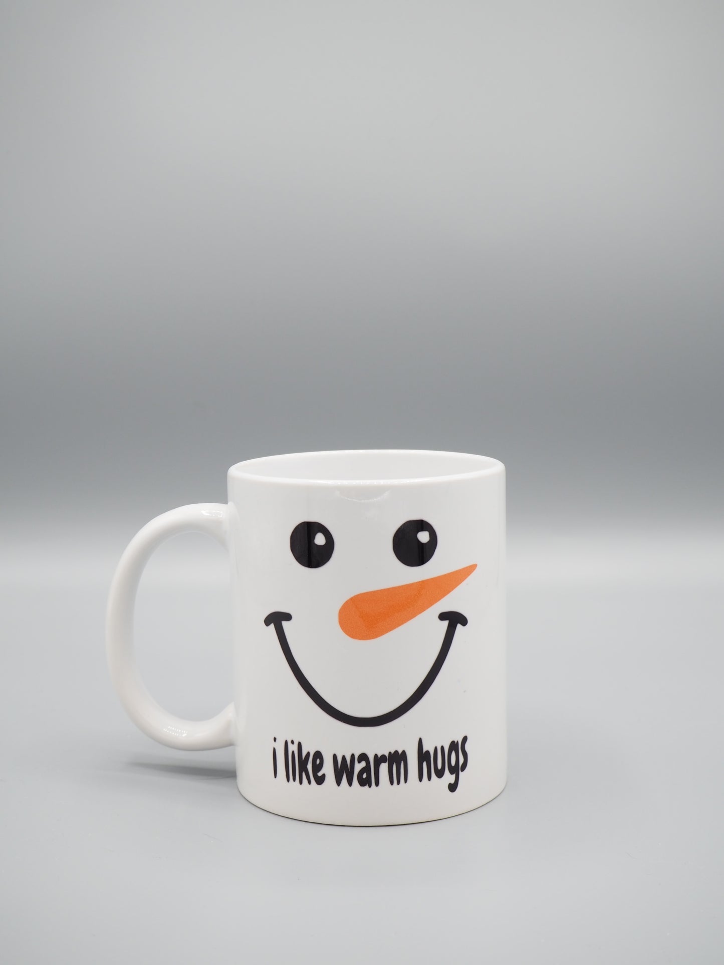 "I like warm hugs" Wintertasse - Weihnachtstasse - 325 ml