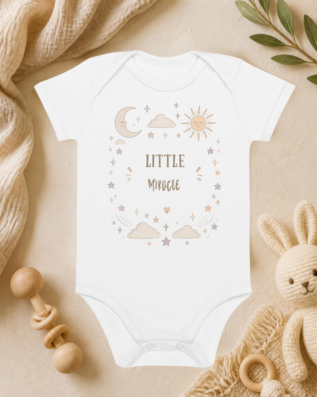 Little Miracle - Baby Strampler aus Bio-Baumwolle
