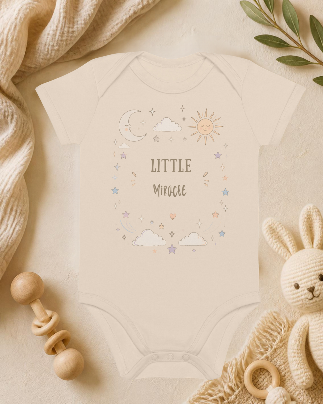 Little Miracle - Baby Strampler aus Bio-Baumwolle