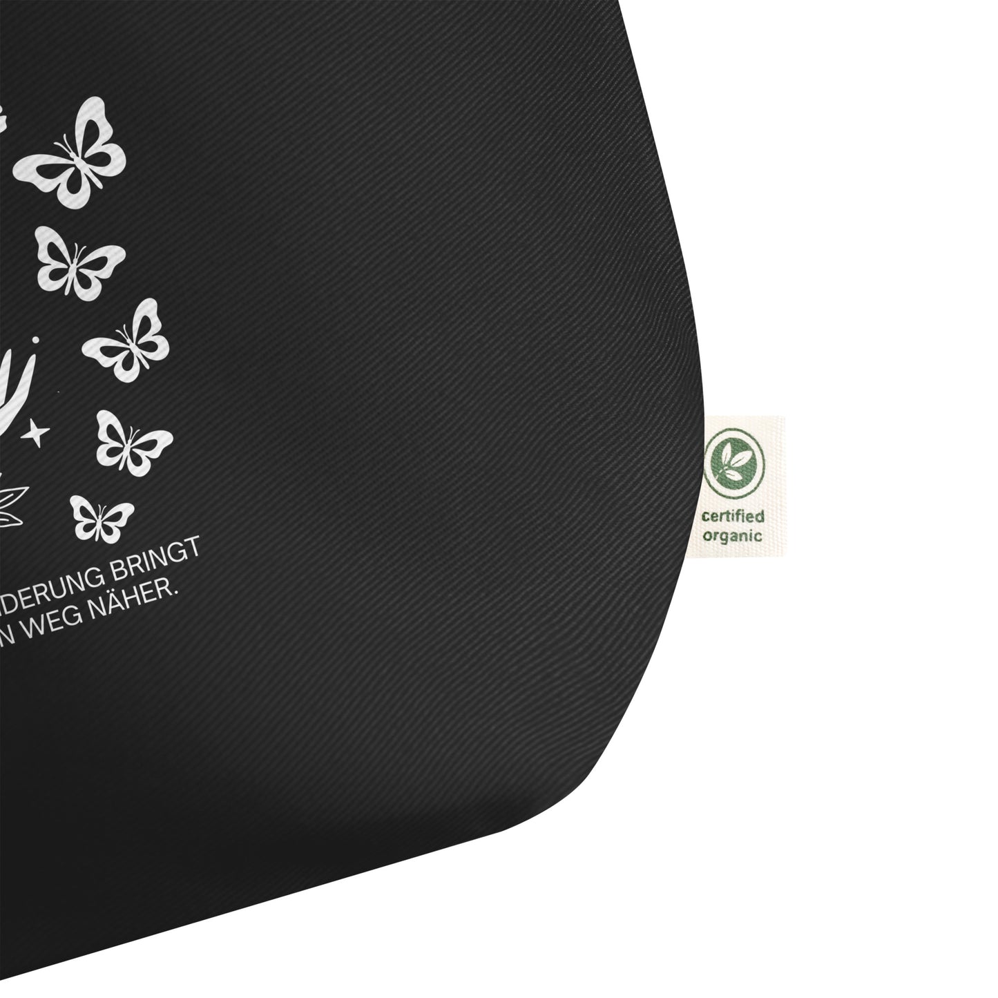 Engelszahl 555 - Bio Tote Bag – Veränderung & Neubeginn