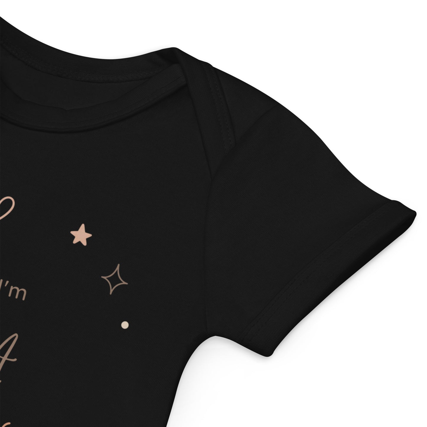 Hello I'm... – Personalisierter Baby Body aus Bio-Baumwolle – Name & Geburtsjahr