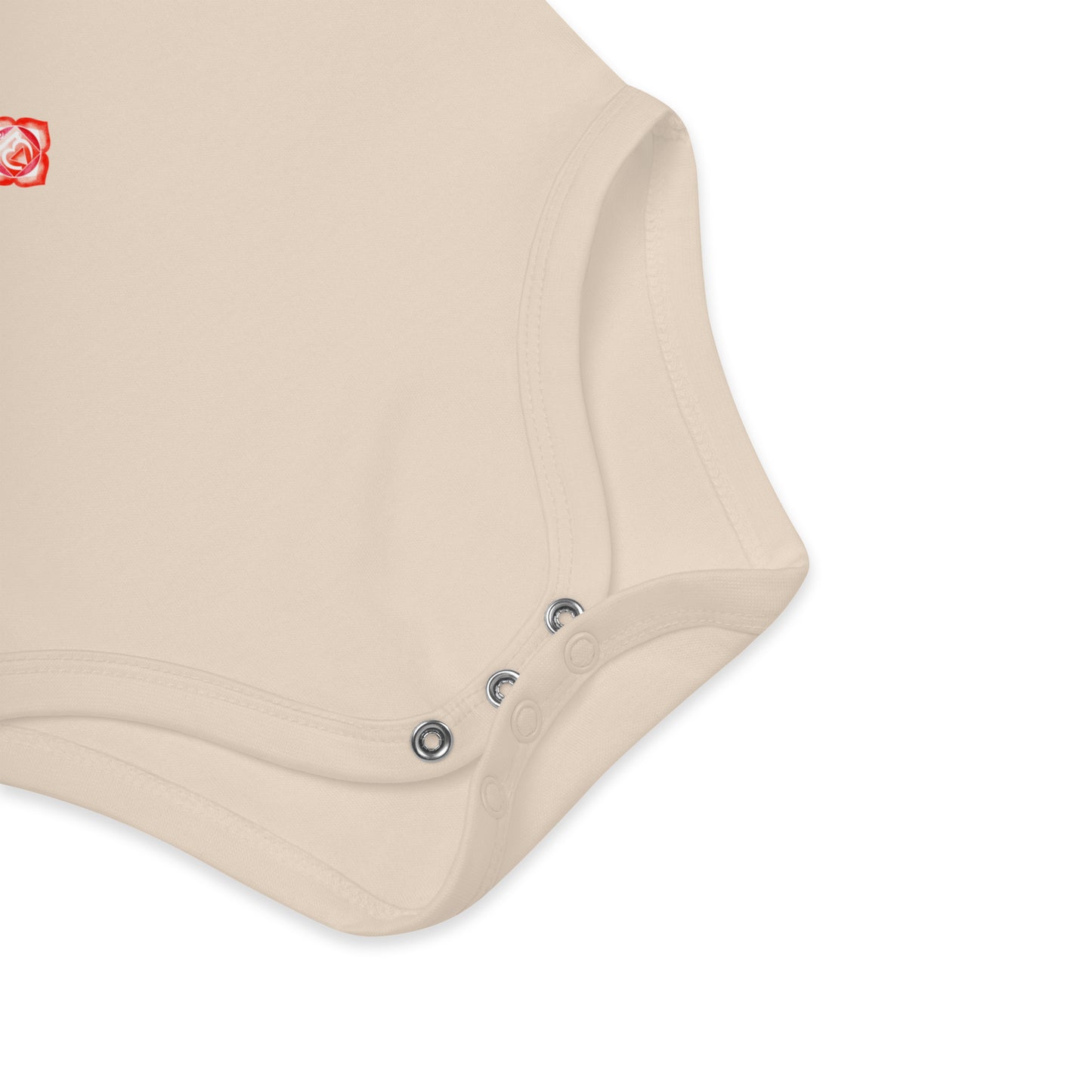 Babystrampler mit 7 Chakren Design – Aus 100 % Bio-Baumwolle | Größen 3–18 Monate | Organic Natural