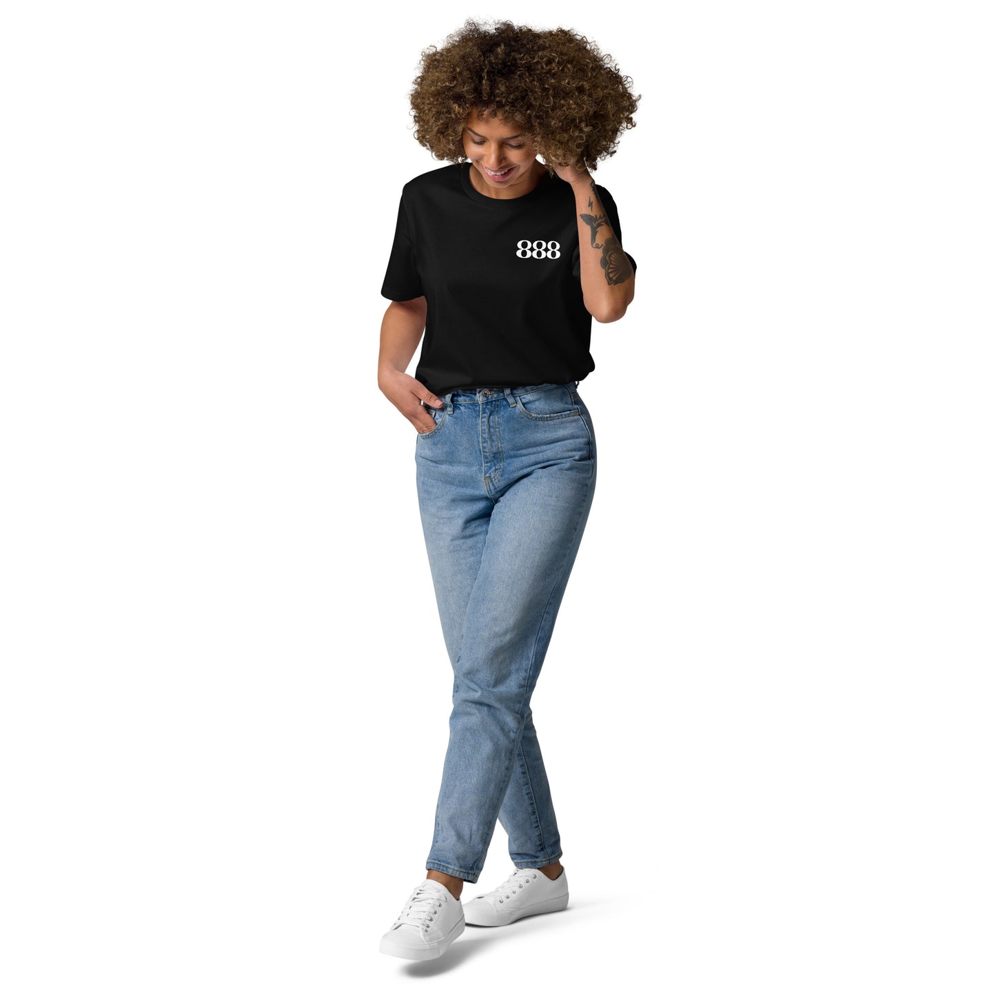 Engelszahl 888 - Bio Baumwoll T-Shirt – Fülle & positive Energie - verschiedene Farben