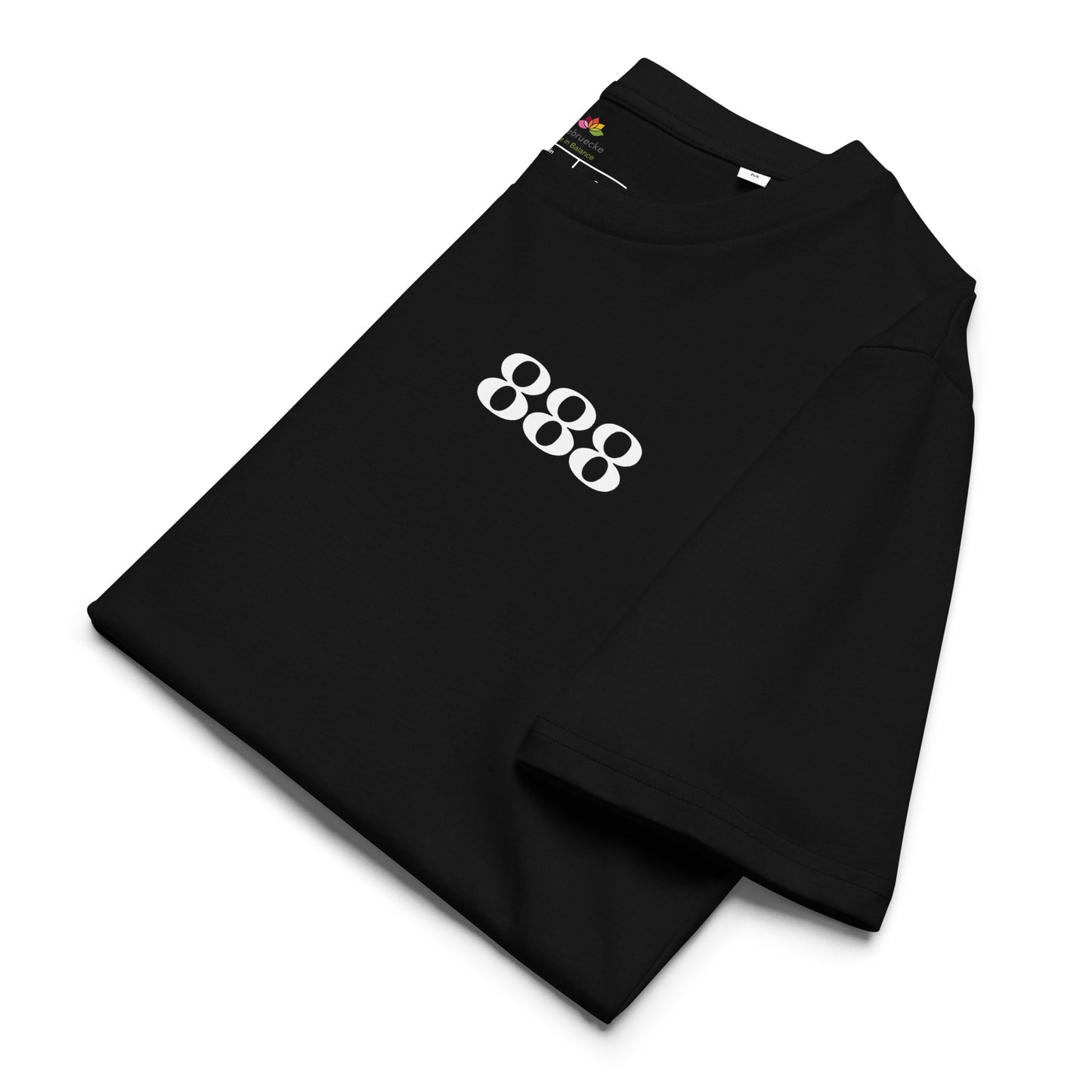 Engelszahl 888 - Bio Baumwoll T-Shirt – Fülle & positive Energie - verschiedene Farben