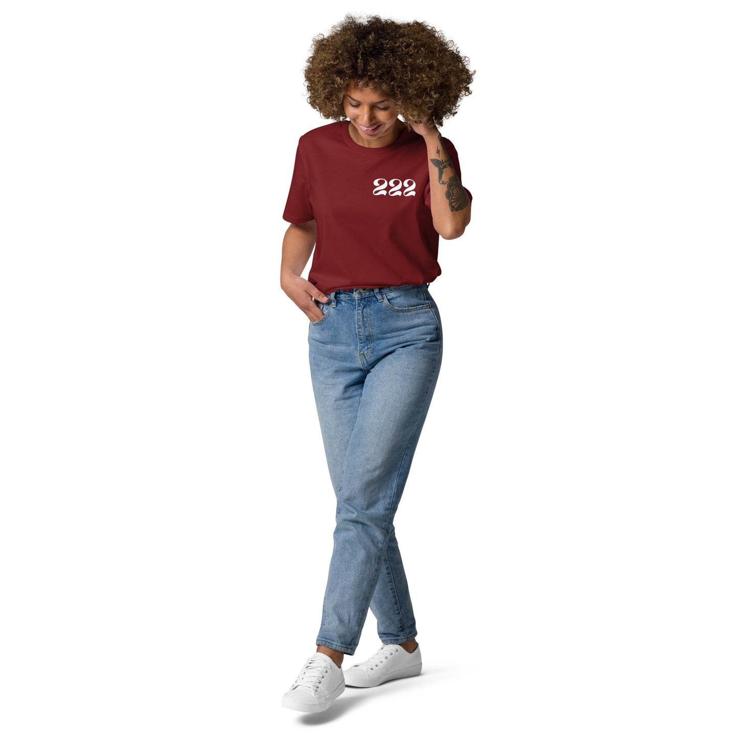 Engelszahl 222 - Bio Baumwoll T-Shirt – Vertrauen & Balance - verschiedene Farben