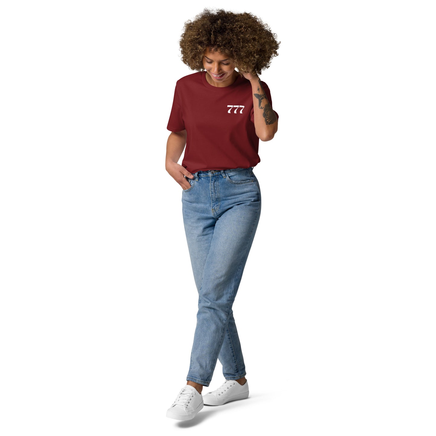 Engelszahl 777 - Bio Baumwoll T-Shirt – Wachstum & richtiger Weg - verschiedene Farben