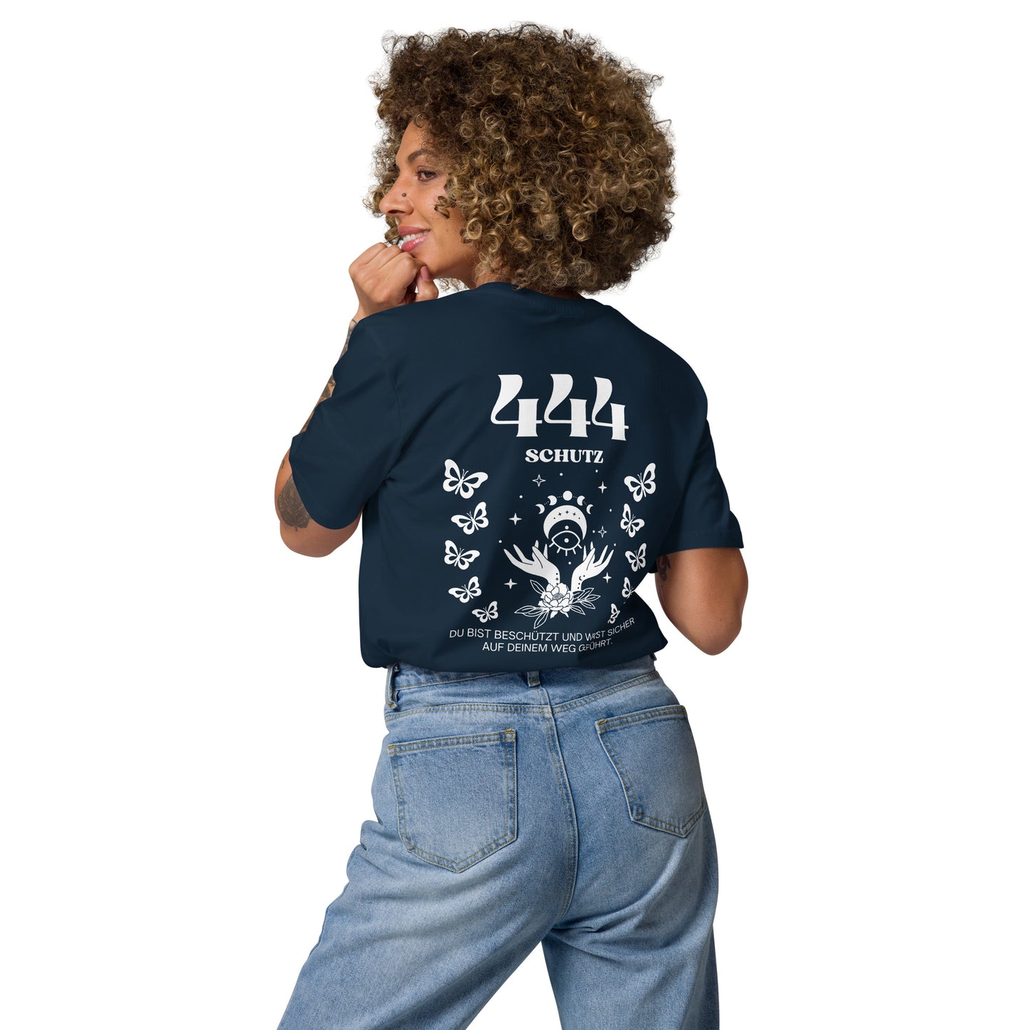 Engelszahl 444 - Bio Baumwoll T-Shirt – Schutz & Sicherheit - verschiedene Farben