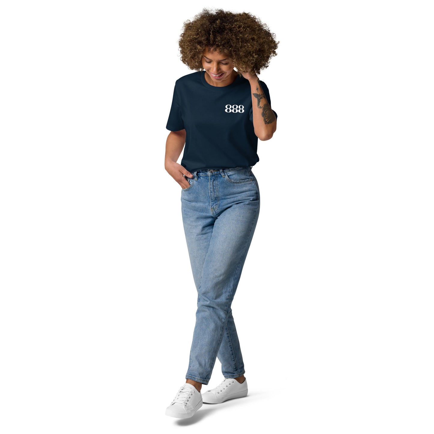 Engelszahl 888 - Bio Baumwoll T-Shirt – Fülle & positive Energie - verschiedene Farben