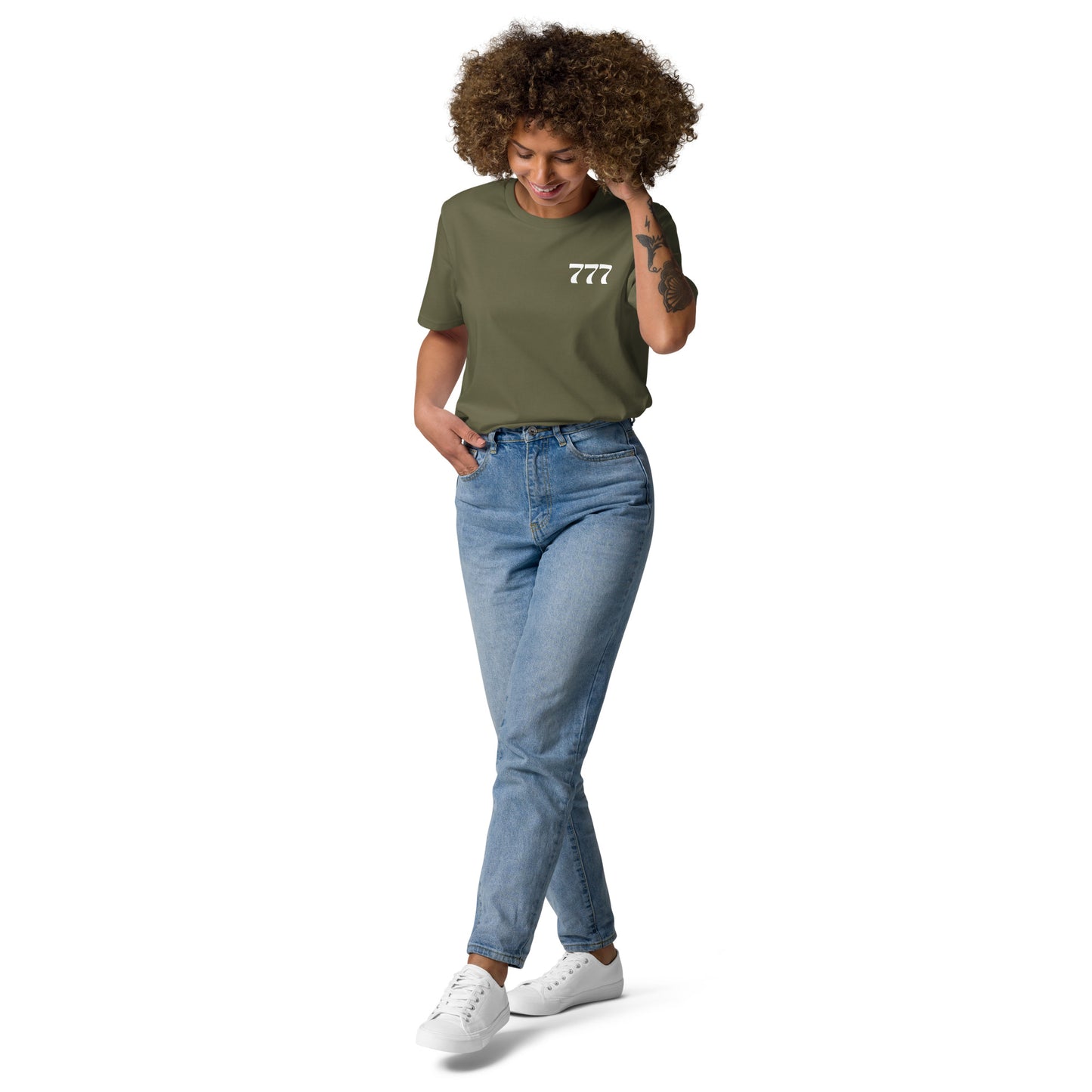 Engelszahl 777 - Bio Baumwoll T-Shirt – Wachstum & richtiger Weg - verschiedene Farben