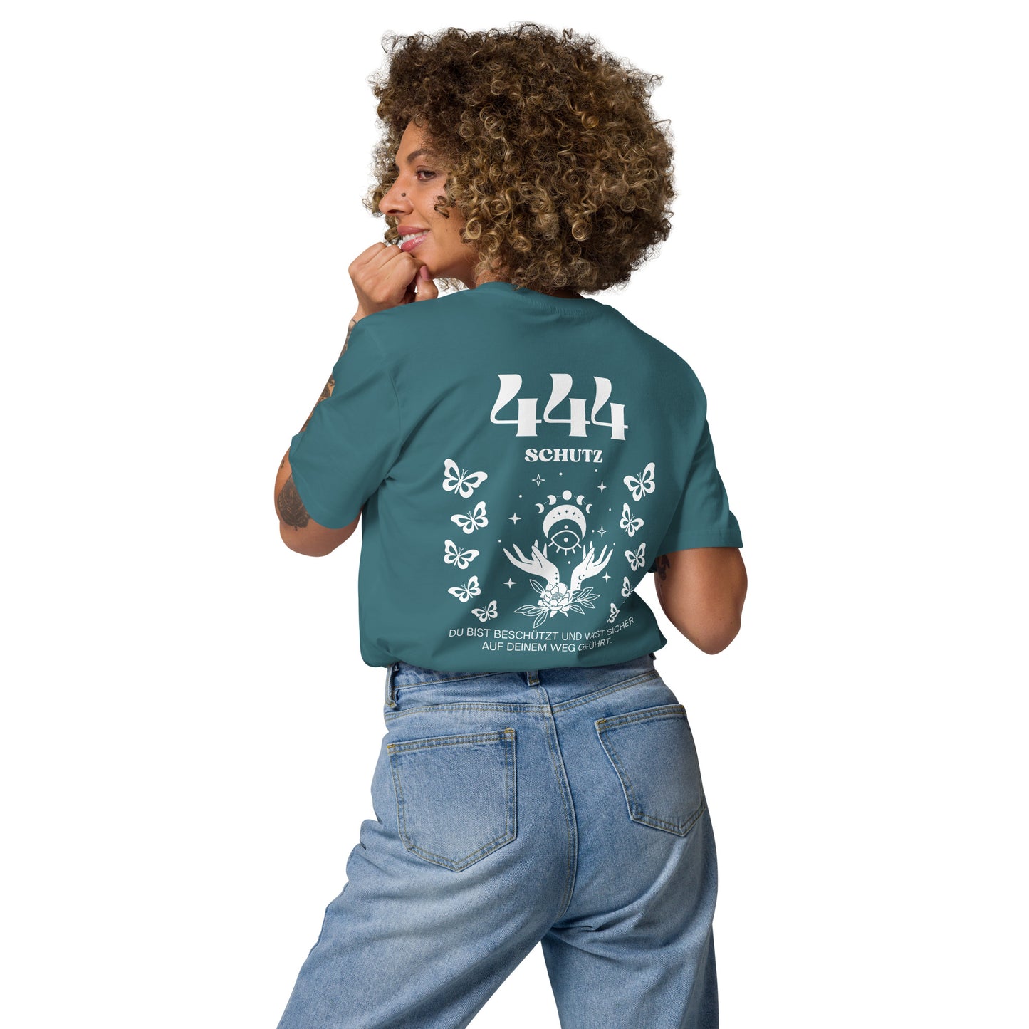 Engelszahl 444 - Bio Baumwoll T-Shirt – Schutz & Sicherheit - verschiedene Farben