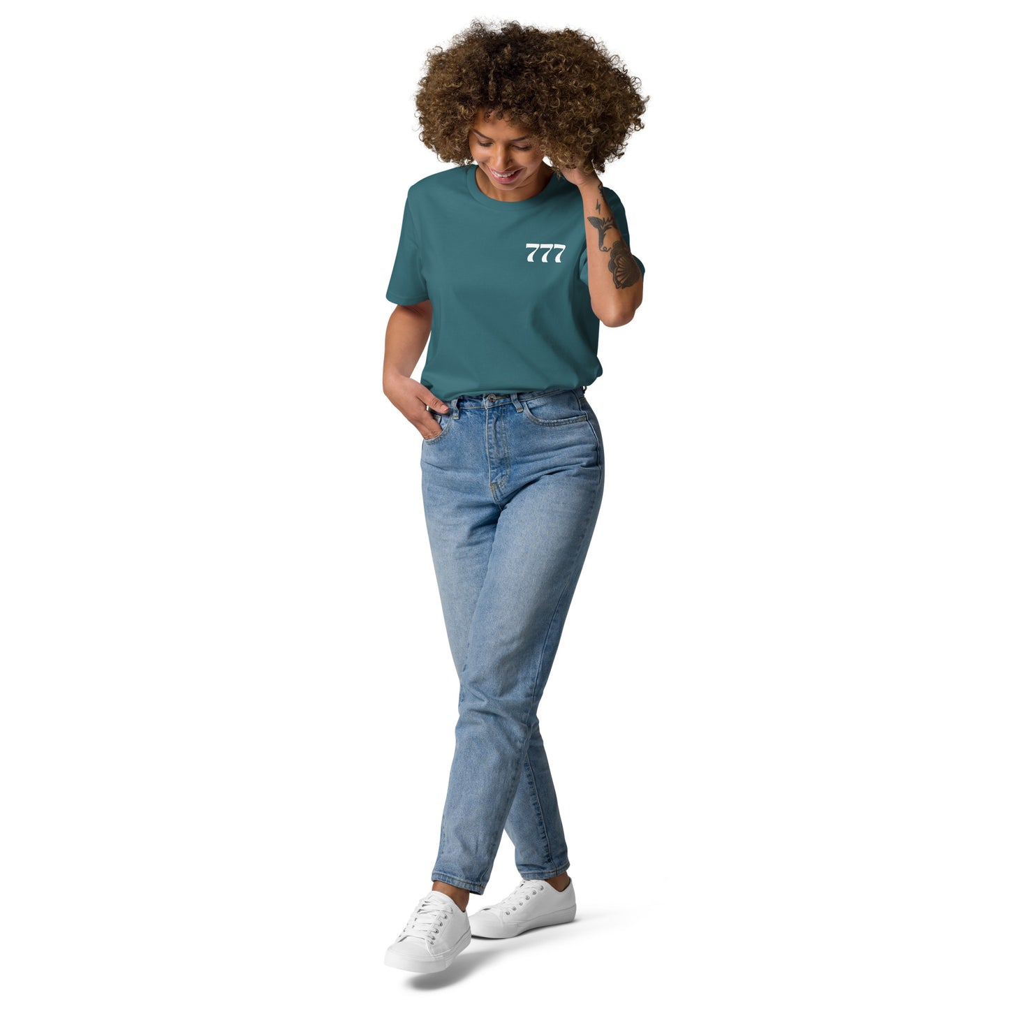 Engelszahl 777 - Bio Baumwoll T-Shirt – Wachstum & richtiger Weg - verschiedene Farben