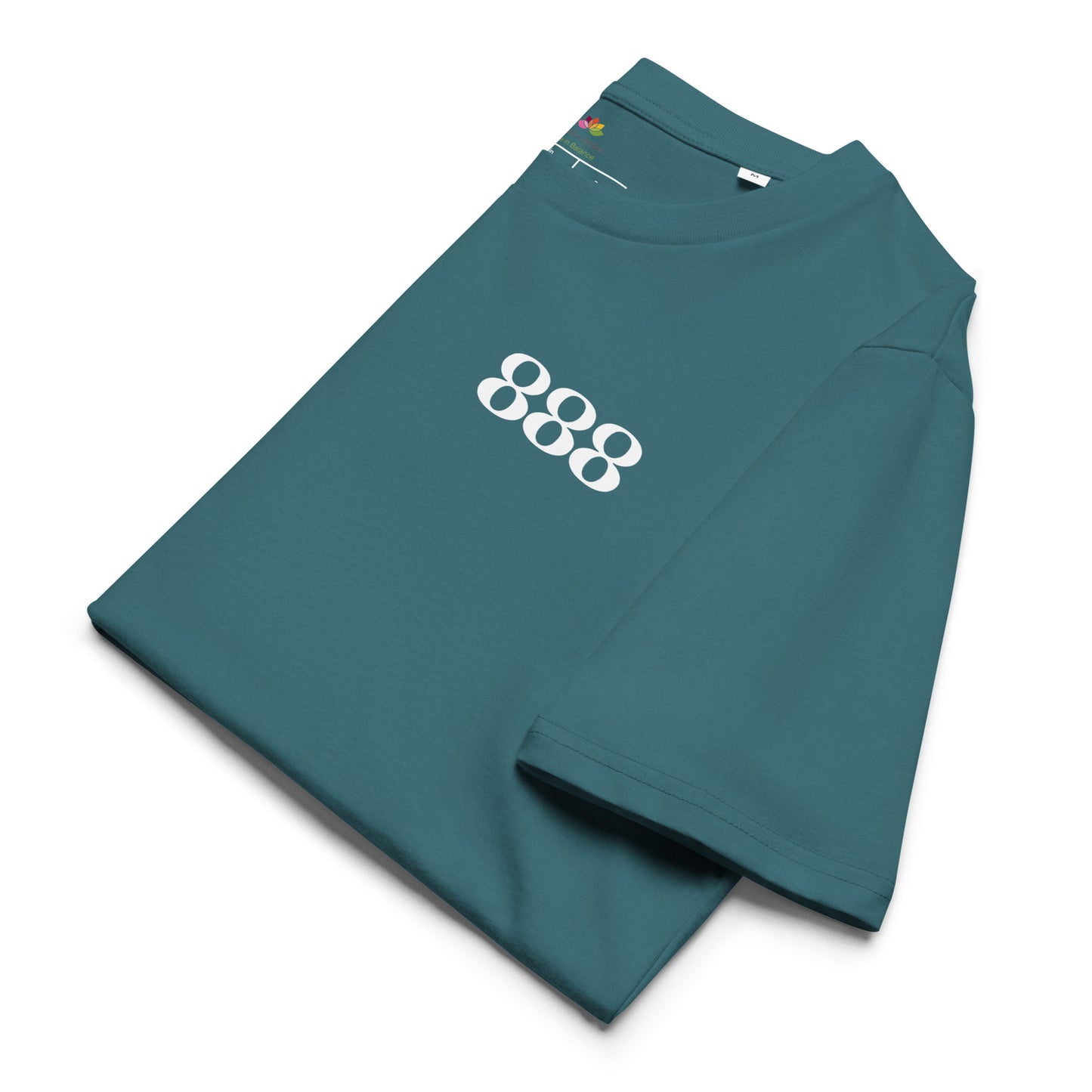 Engelszahl 888 - Bio Baumwoll T-Shirt – Fülle & positive Energie - verschiedene Farben