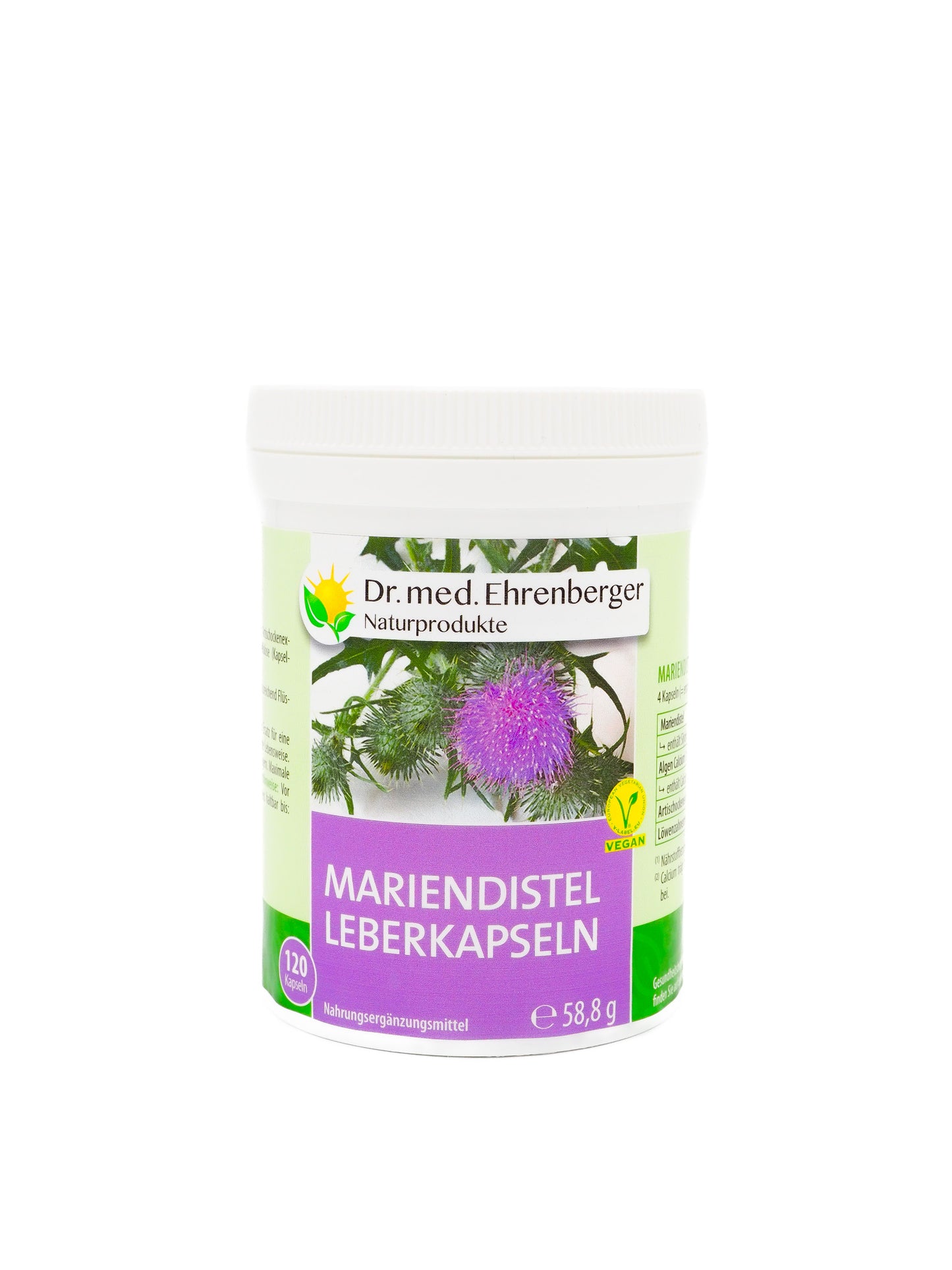 Dr. Ehrenberger - Mary Thistle Liver Capsules