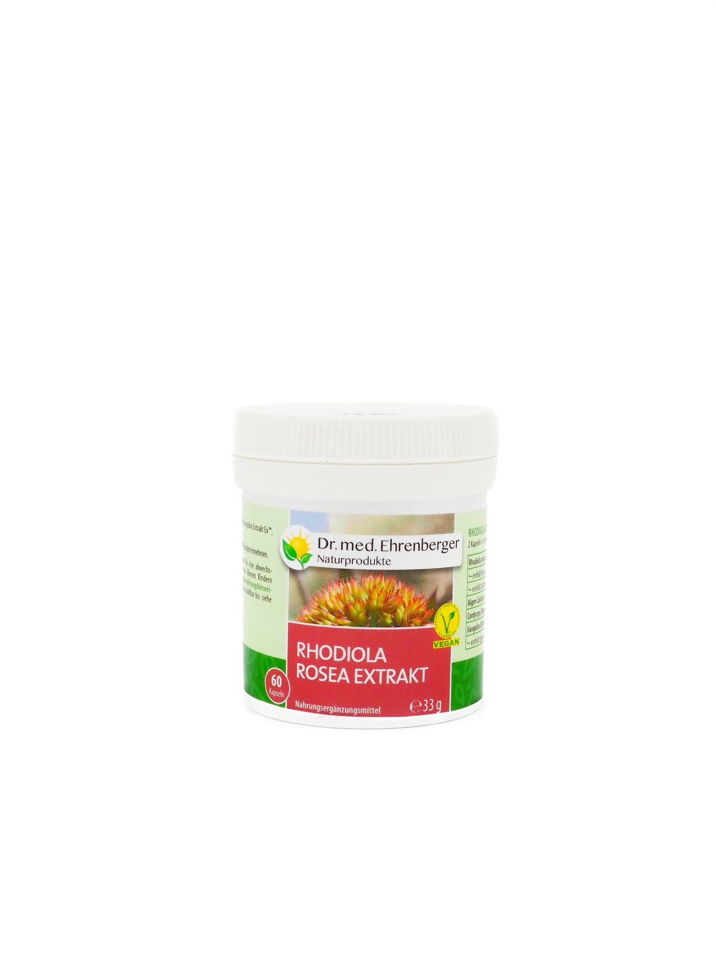 Dr. Ehrenberger - Rhodiola Rosea Extrakt Kapseln