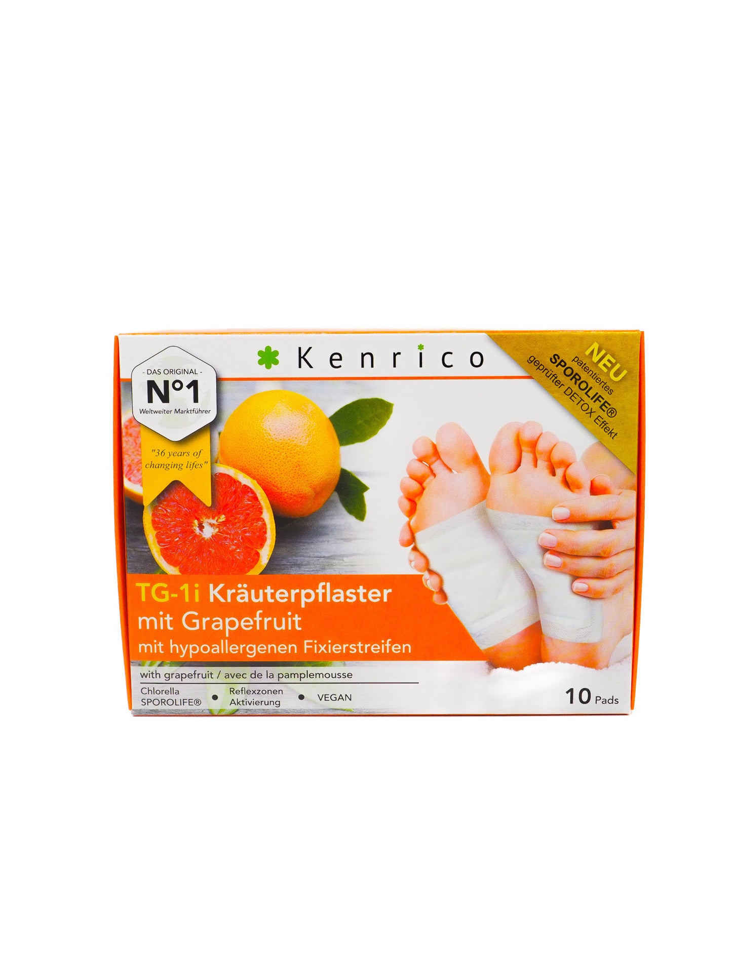 Kenrico® TG-1i Kräuterpflaster mit Grapefruit