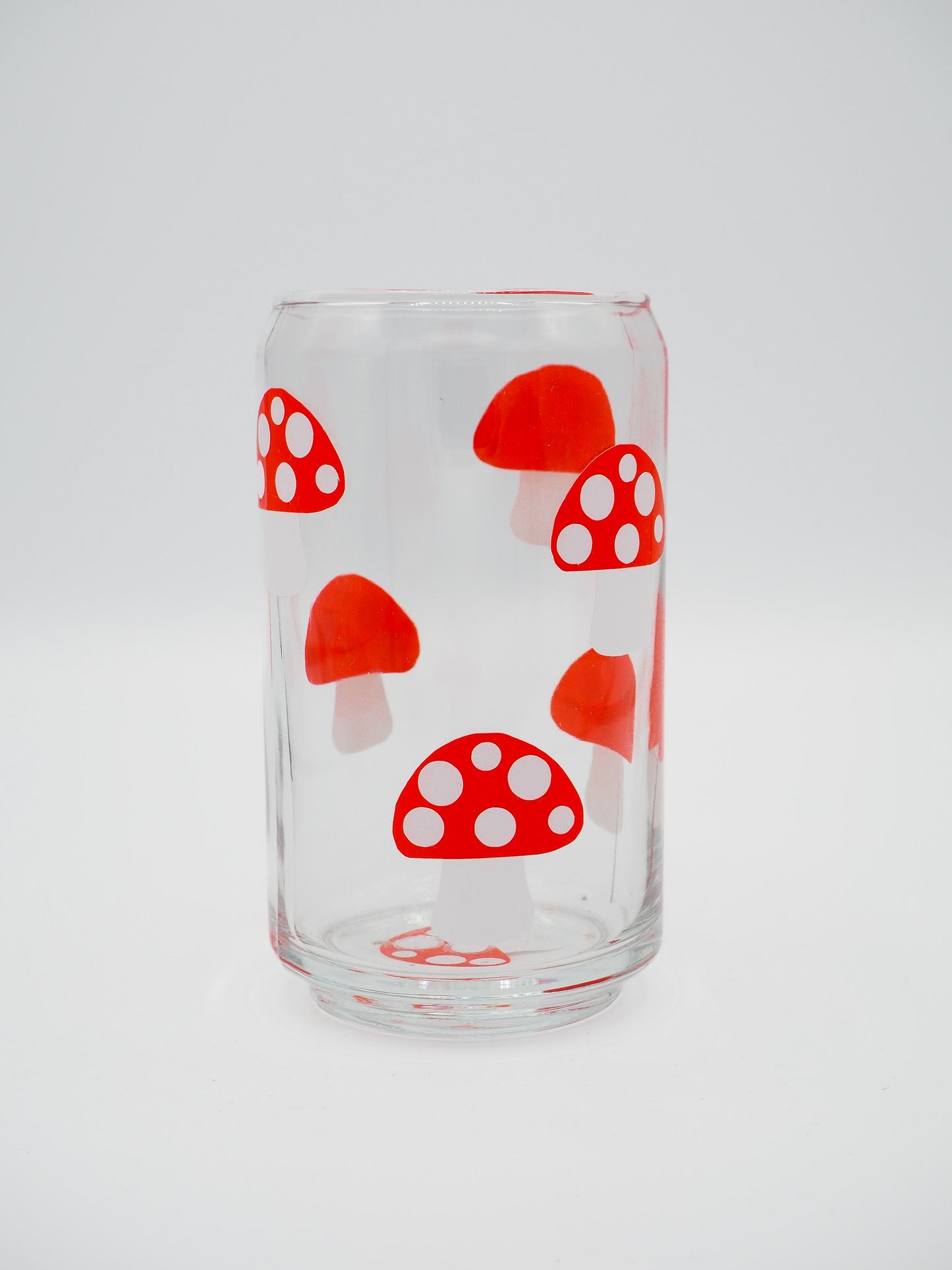 "Red Mushroom" Glass Long