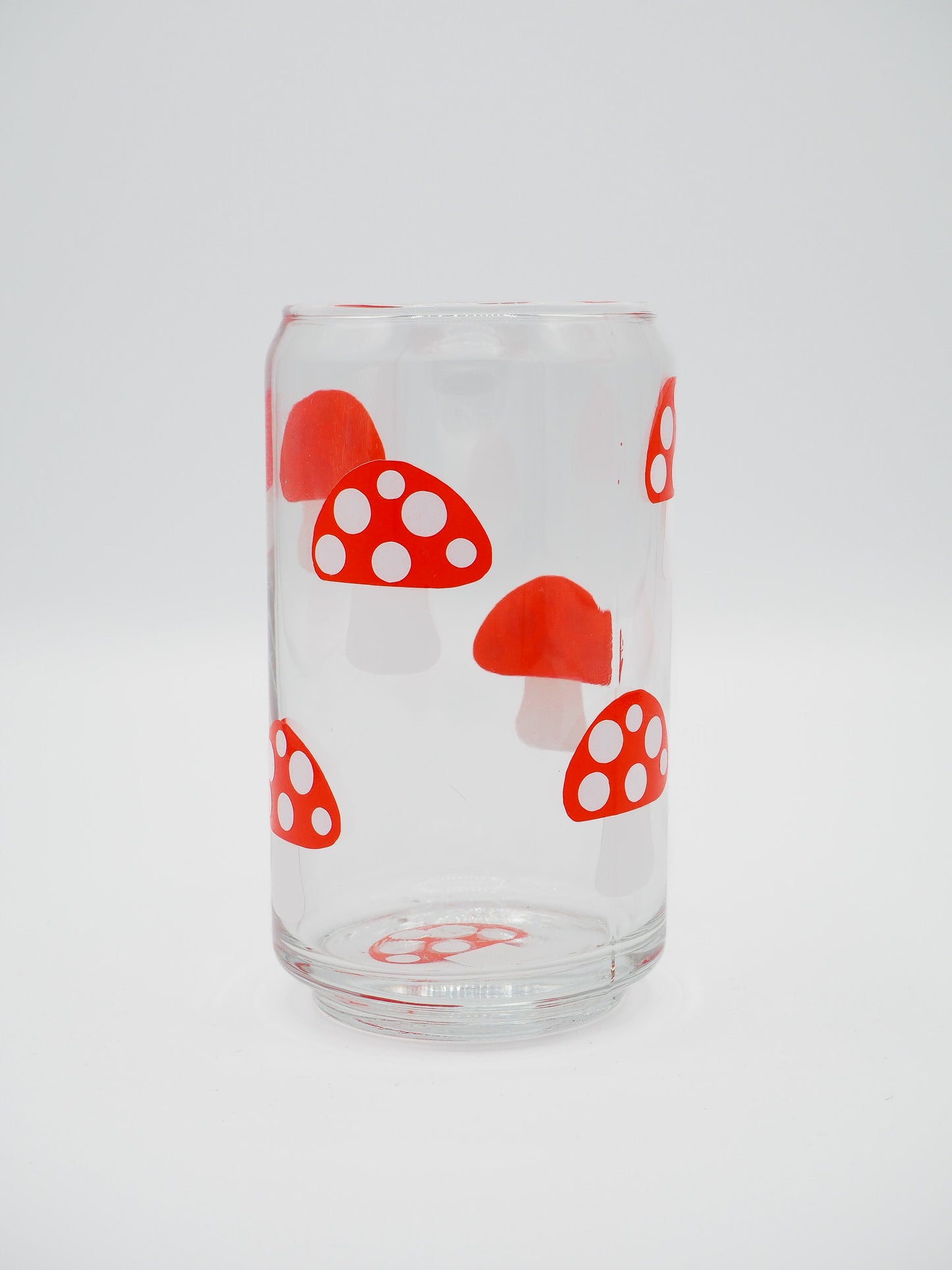 "Red Mushroom" Glass Long