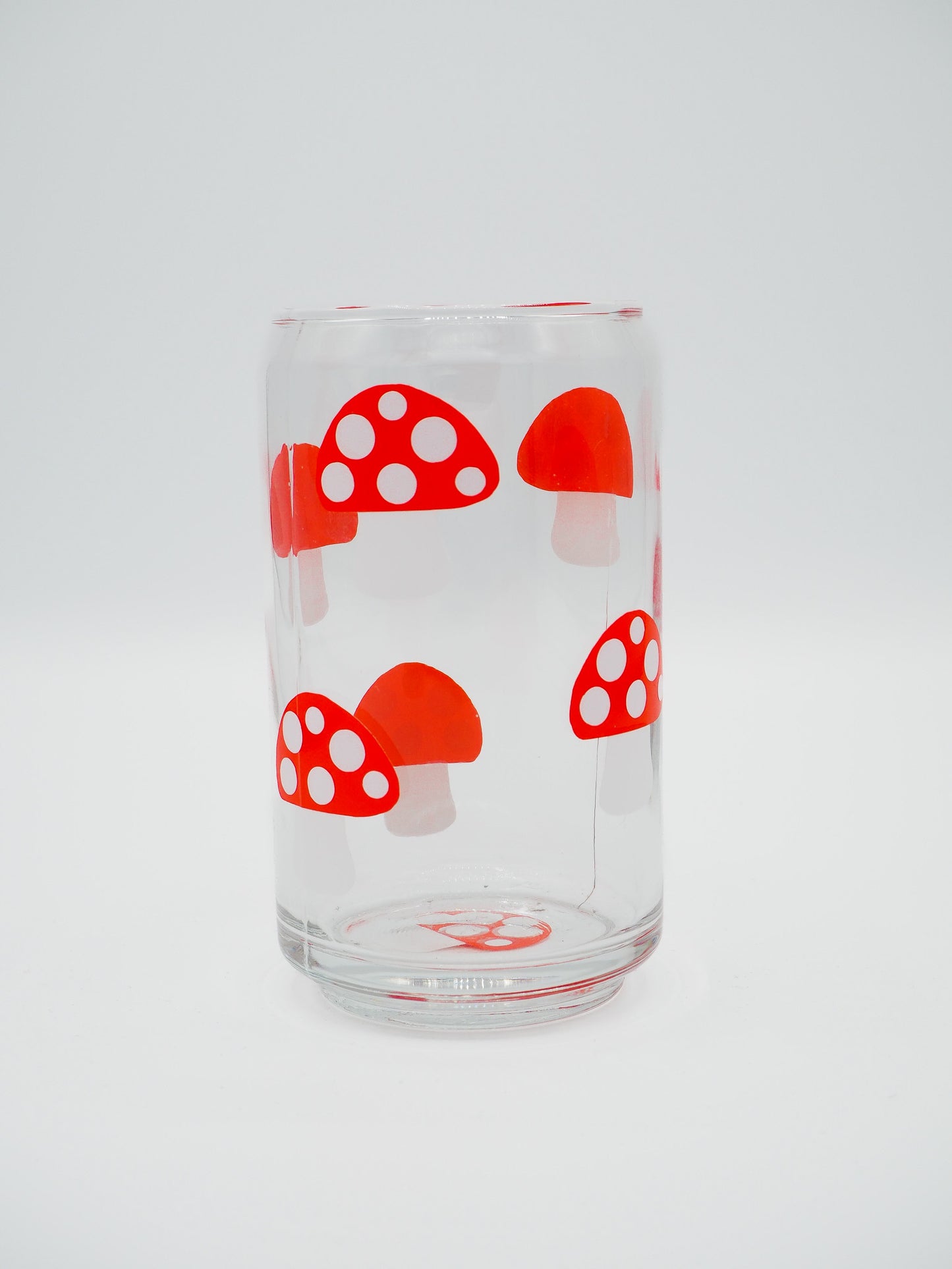 "Red Mushroom" Glass Long