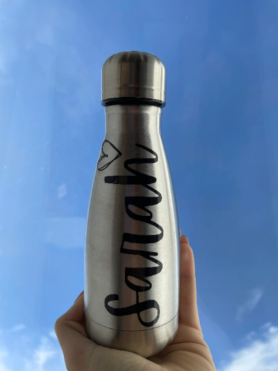 Personalisierte Edelstahl Trinkflasche aus Edelstahl